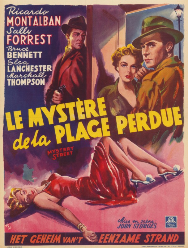 Repro 30x40cm - MYSTERY STREET - Belge