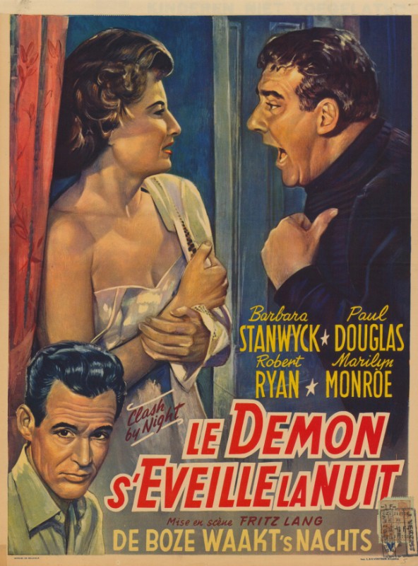 Repro 30x40cm - DEMON S'EVEILLE LA NUIT (le) - Belge