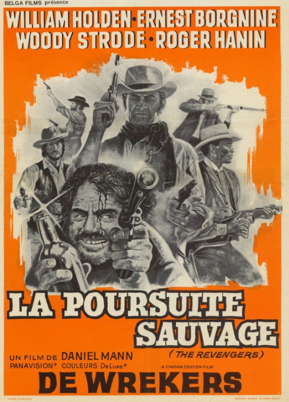 Repro 30x40cm - POURSUITE SAUVAGE (la) - Belge
