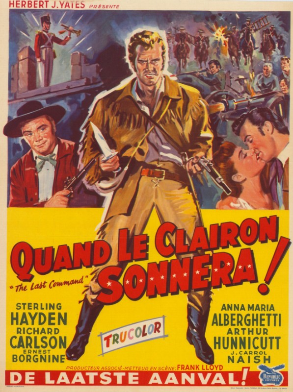 Repro 30x40cm - QUAND LE CLAIRON SONNERA - Belge