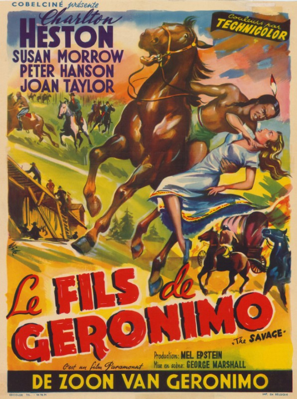 Repro 30x40cm - FILS DE GERONIMO (le) - Belge