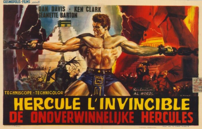Repro 30x40cm - ERCOLE L'INVINCIBILE - Belge