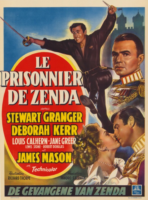Affiche - PRISONNIER DE ZENDA (le) - 36x56cm