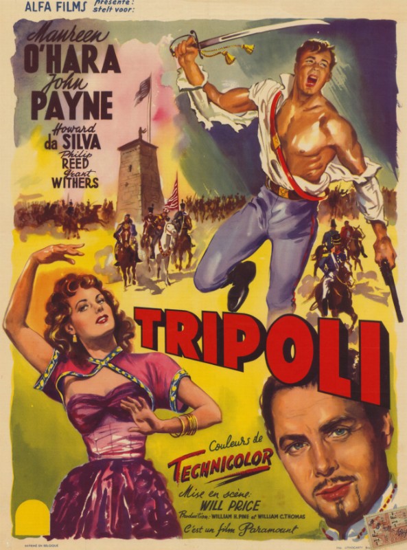 Repro 30x40cm - TRIPOLI - Belge