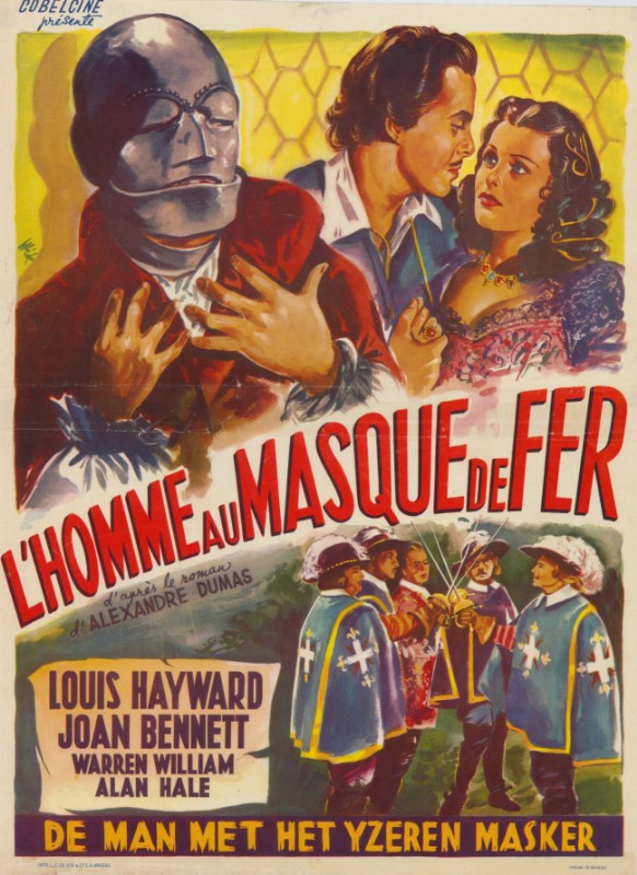 Repro 30x40cm - HOMME AU MASQUE DE FER (l') - Belge