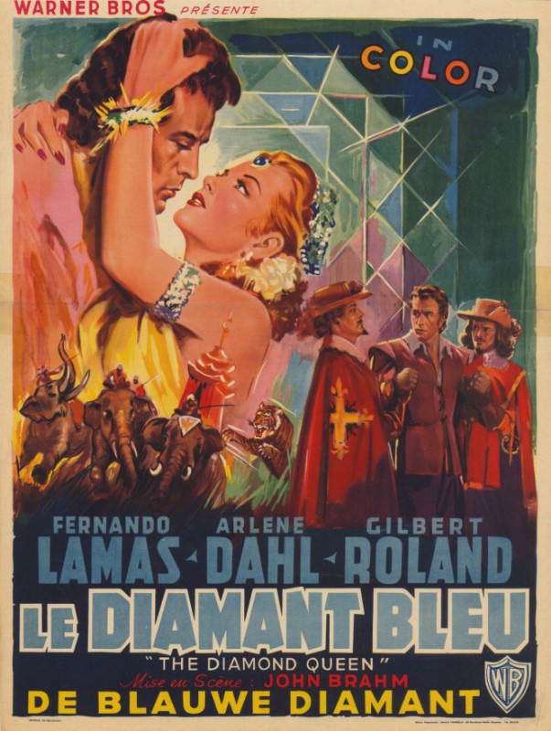 Repro 30x40cm - DIAMOND QUEEN (the) - Belge