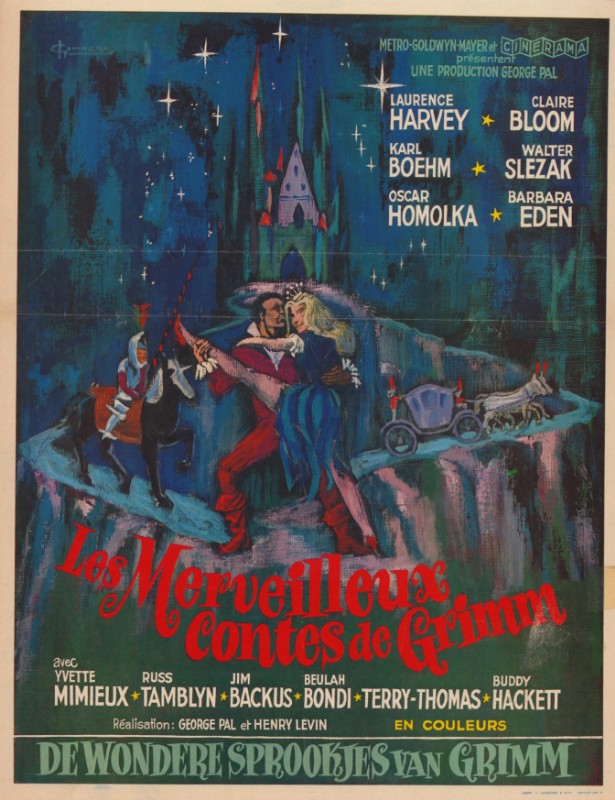 Repro 30x40cm - MERVEILLEUX CONTES DE GRIMM - Belge