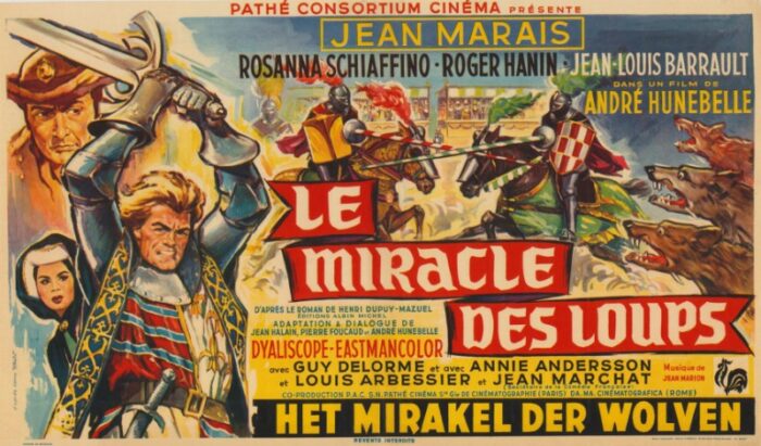 Repro 30x40cm - MIRACLE DES LOUPS (le) - Belge