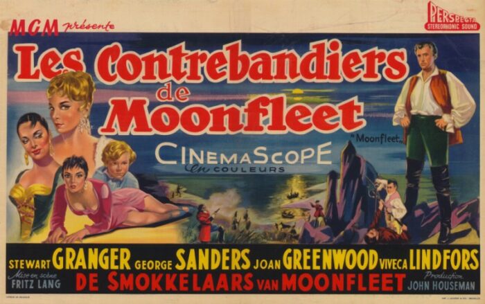 Repro 30x40cm - CONTREBANDIERS DE MOONFLEET (les) - Belge