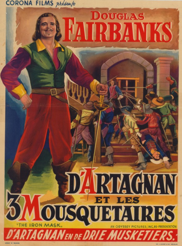 Repro 30x40cm - MASQUE DE FER (le) - Belge