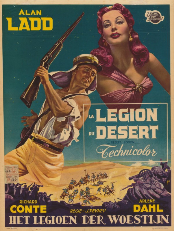 Repro 30x40cm - LEGION DU SAHARA (la) - Belge