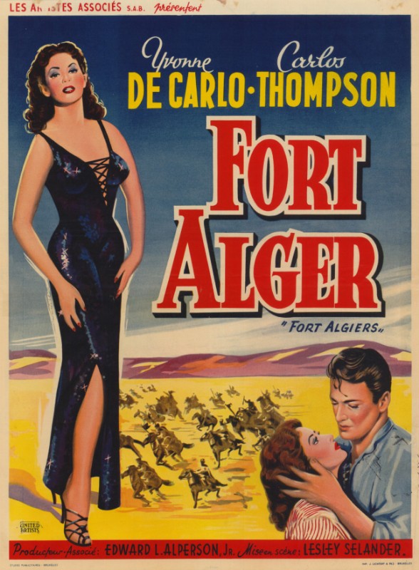 Repro 30x40cm - FORT ALGIERS - Belge