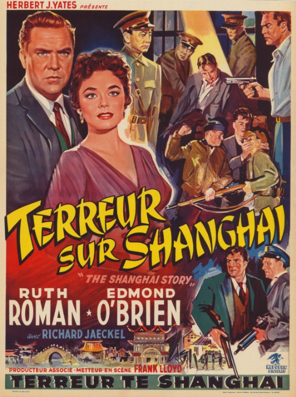 Repro 30x40cm - TERREUR A SHANGAI - Belge