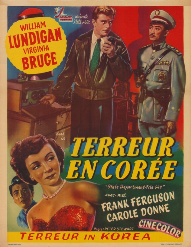 Repro 30x40cm - STATE DEPARTMENT FILE - 649 - Belge