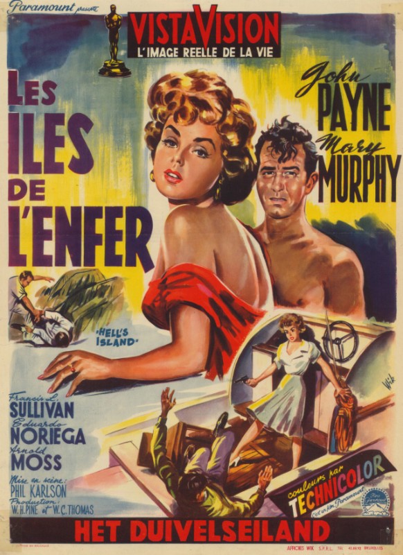 Repro 30x40cm - ILES DE L'ENFER (les) - Belge