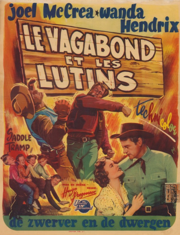 Repro 30x40cm - VAGABOND ET LES LUTINS (le) - Belge