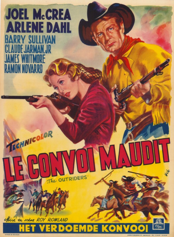 Repro 30x40cm - OUTRIDERS (the) - Belge