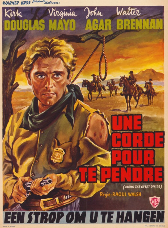 Repro 30x40cm - UNE CORDE POUR TE PENDRE - Belge