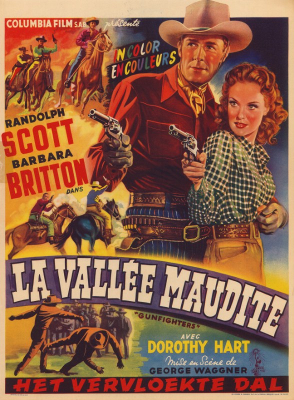 Repro 30x40cm - VALLEE MAUDITE (la) - Belge