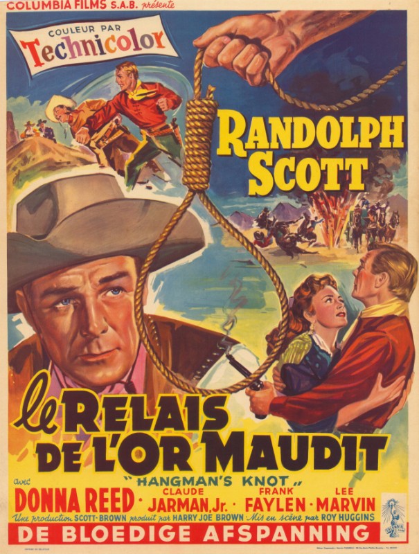 Repro 30x40cm - RELAIS DE L'OR MAUDIT (le) - Belge