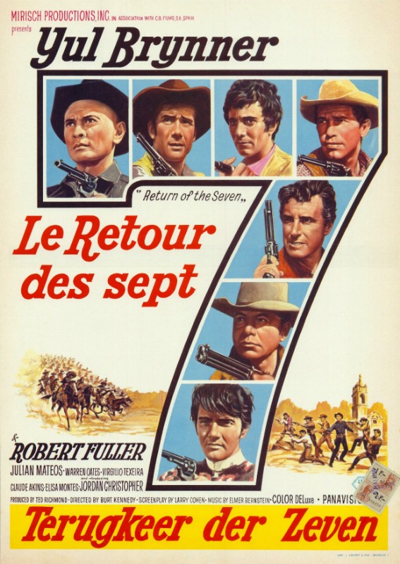 Repro 30x40cm - RETOUR DES SEPT (le) - Belge
