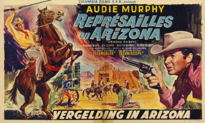 Repro 30x40cm - REPRESAILLES EN ARIZONA - Belge