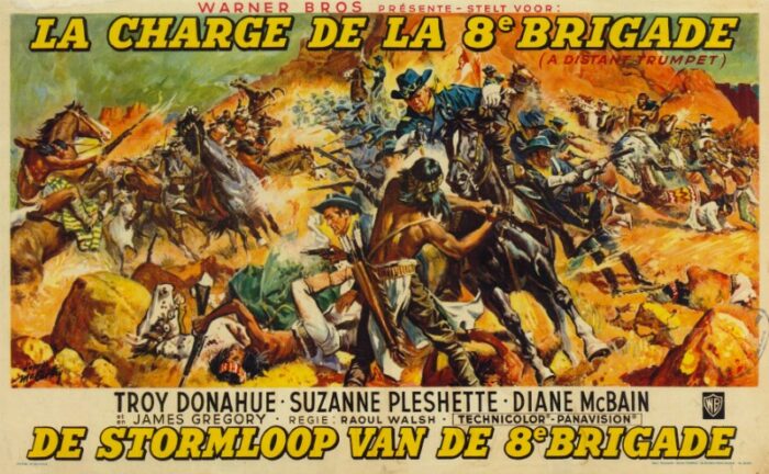 Repro 30x40cm - CHARGE DE LA HUITIEME BRIGADE (la) - Belge