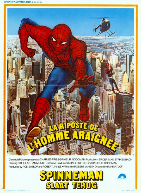Repro 30x40cm - RIPOSTE DE L'HOMME ARAIGNEE (la) - Belge