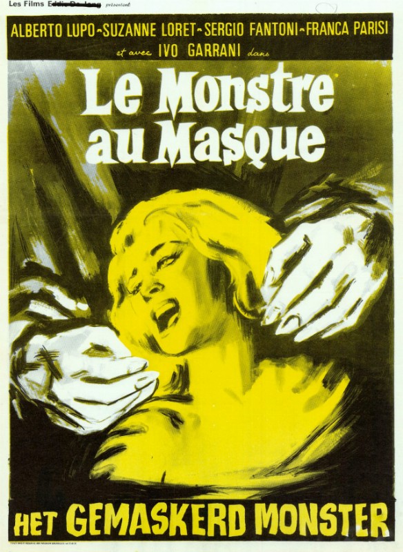 Repro 30x40cm - MONSTRE AU MASQUE (le) - Belge