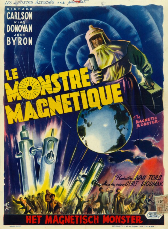 Repro 30x40cm - MONSTRE MAGNETIQUE (LE) - Belge