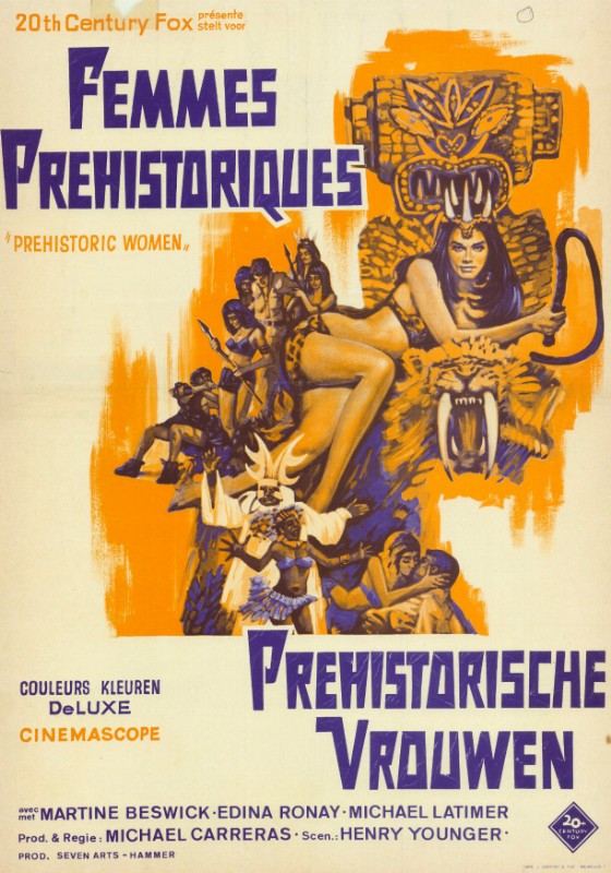 Repro 30x40cm - FEMMES PREHISTORIQUES (les) - Belge