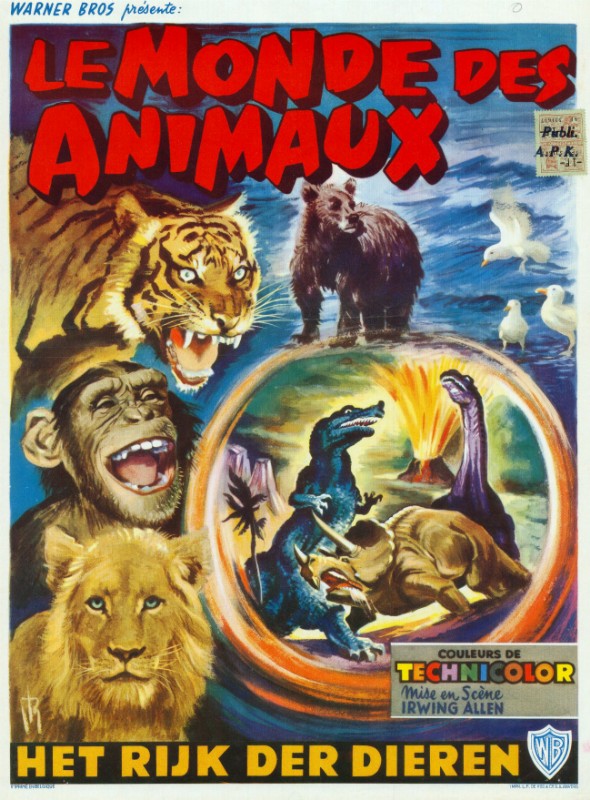 Affiche - MONDE DES ANIMAUX (le) - 36x56cm