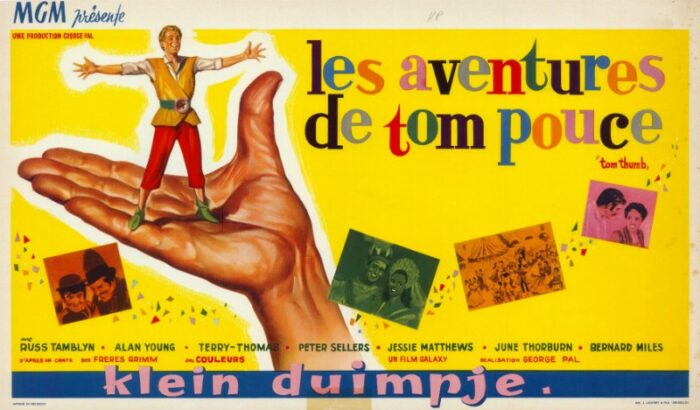 Repro 30x40cm - AVENTURES DE TOM POUCE (les) - Belge