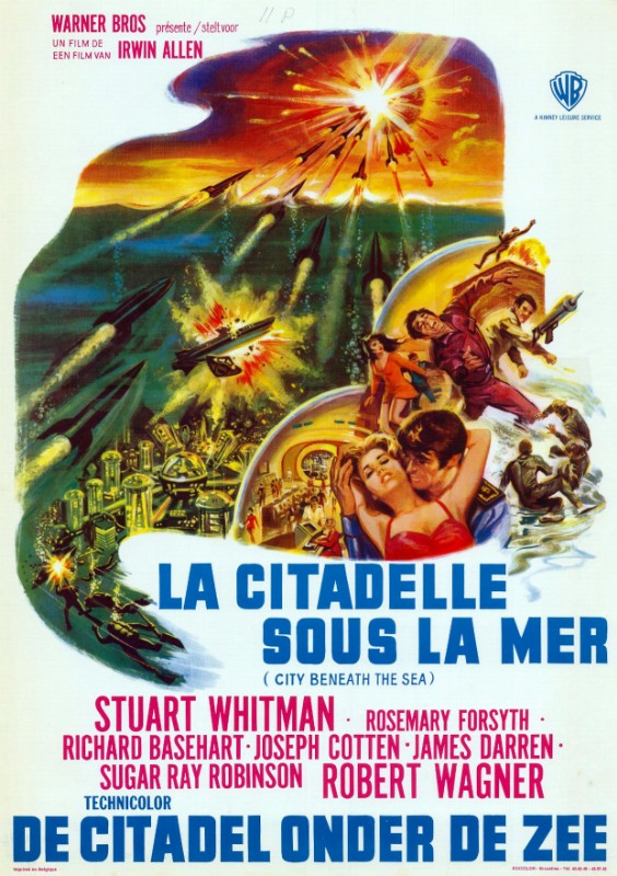 Repro 30x40cm - CITADELLE SOUS LA MER (la) - Belge