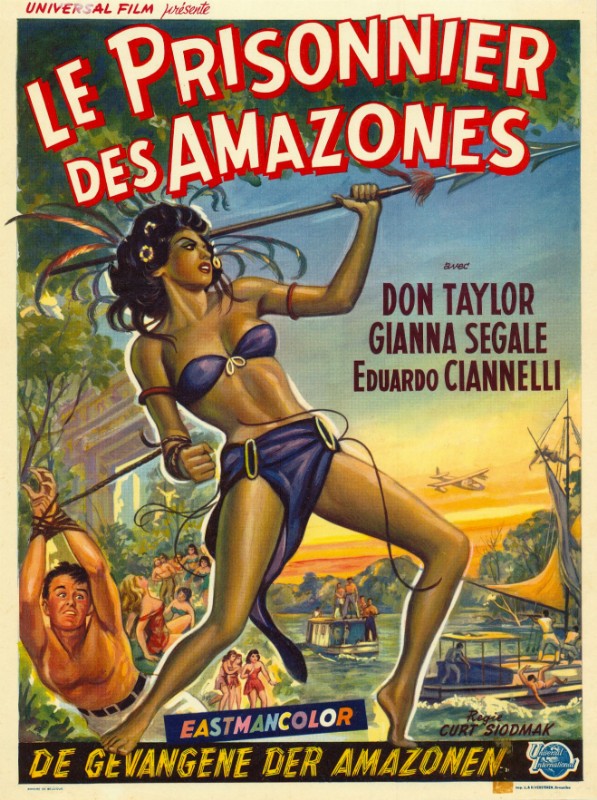 Repro 30x40cm - LOVE SLAVES OF THE AMAZON - Belge