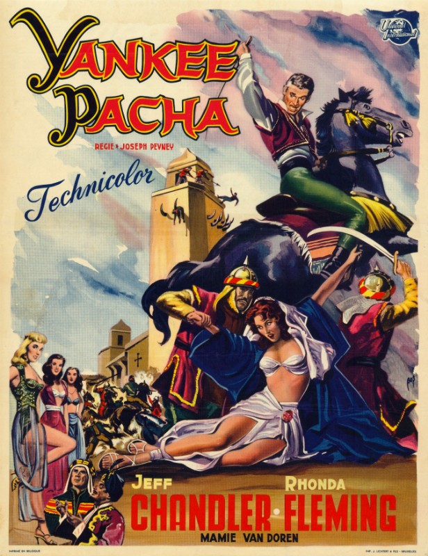 Repro 30x40cm - YANKEE PASHA - Belge