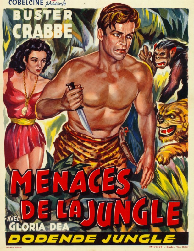 Repro 30x40cm - KING OF THE CONGO - Belge