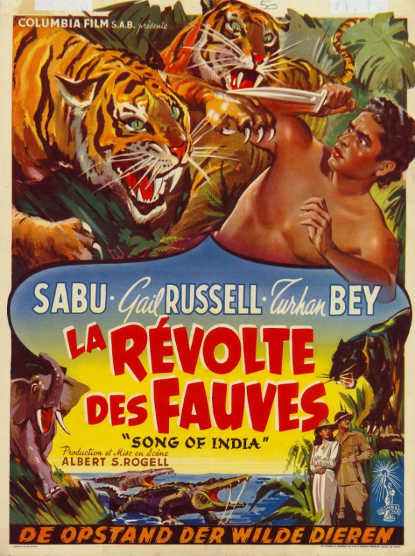 Repro 30x40cm - REVOLTE DES FAUVES (la) - Belge