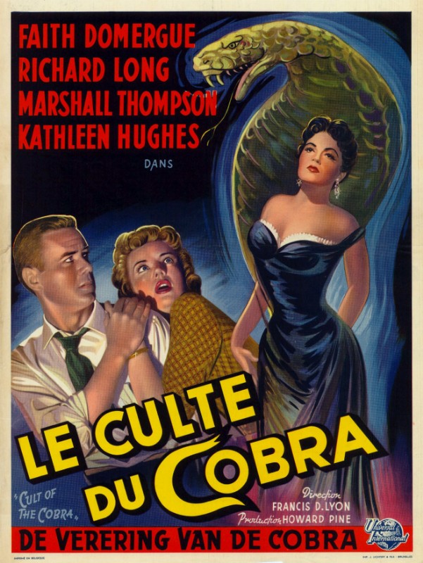 Repro 30x40cm - CULT OF THE COBRA (the) - Belge