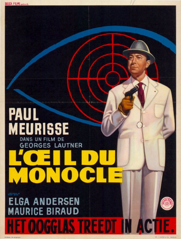 Repro 30x40cm - OEIL DU MONOCLE (l') - Belge