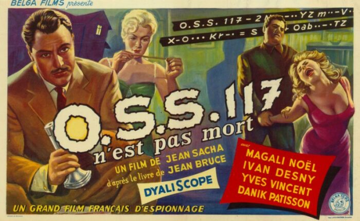 Repro 30x40cm - O.S.S. 117 N'EST PAS MORT - Belge