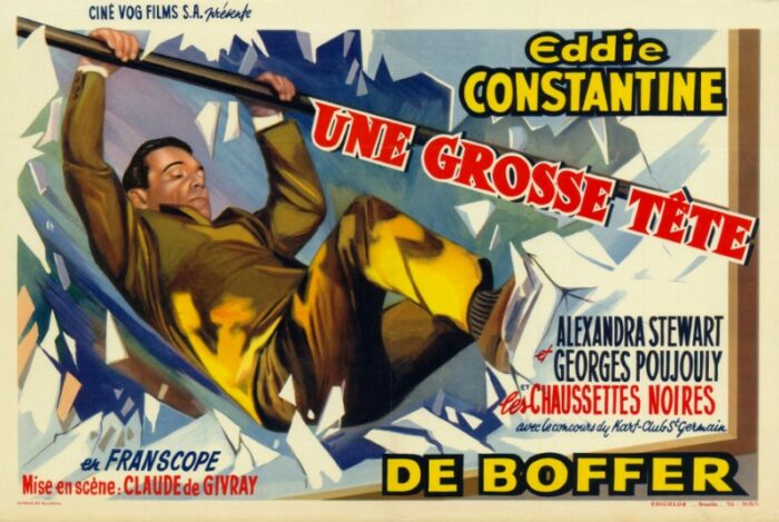 Repro 30x40cm - UNE GROSSE TETE - Belge