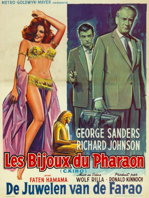 Repro 30x40cm - BIJOUX DU PHARAON (les) - Belge