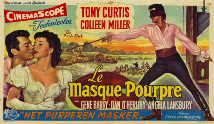 Repro 30x40cm - CAVALIER AU MASQUE (le) - Belge