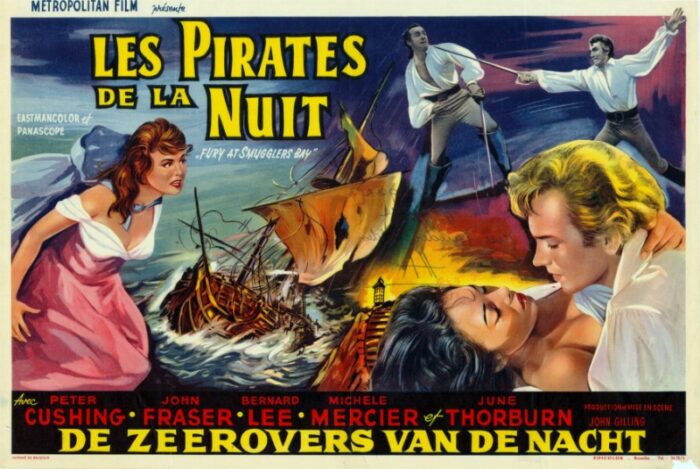Repro 30x40cm - PIRATES DE LA NUIT (les) - Belge