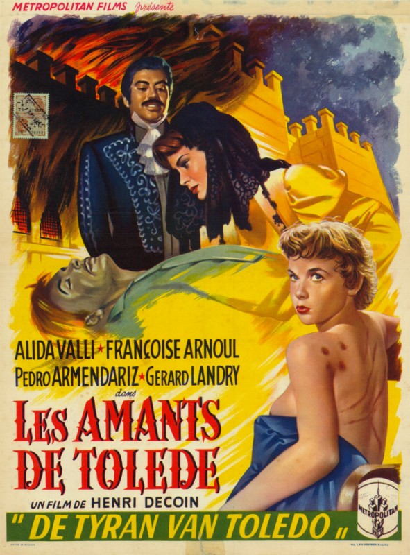 Repro 30x40cm - AMANTS DE TOLEDE (les) - Belge