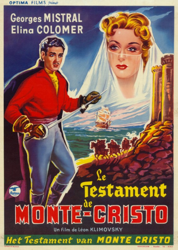 Affiche - TESTAMENT DE MONTE-CRISTO (le) - 36x56cm