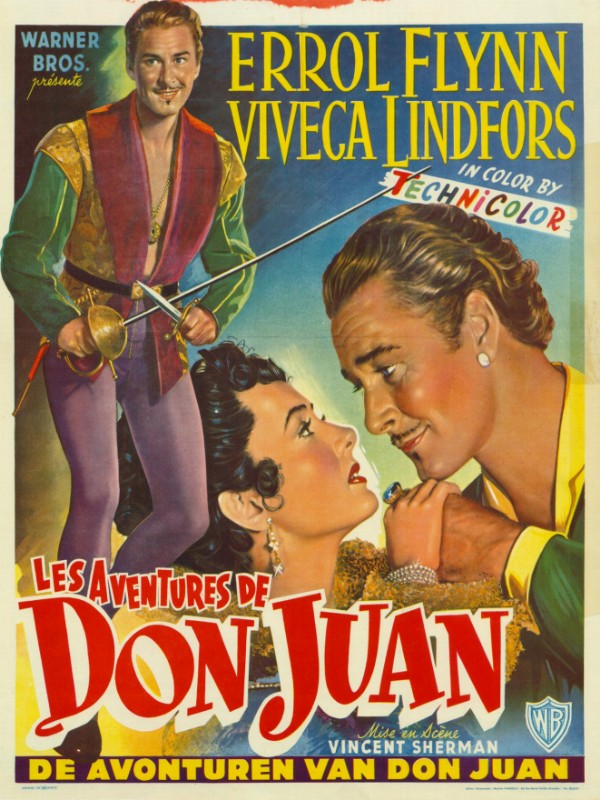 Repro 30x40cm - AVENTURES DE DON JUAN (les) - Belge