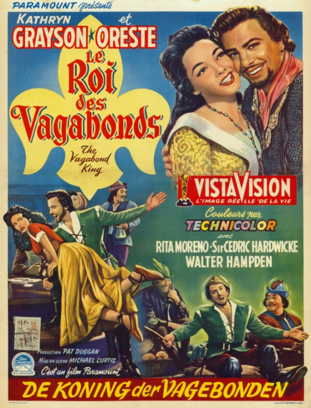 Repro 30x40cm - ROI DES VAGABONDS (le) - Belge
