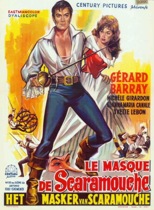 Affiche - SCARAMOUCHE - 36x56cm B